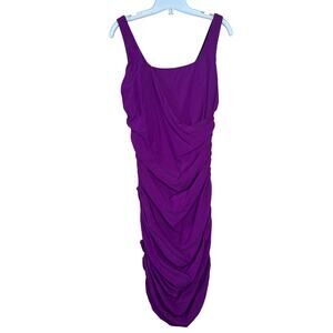 Jay Godfrey Silk Balloon Dress Purple Fuchsia Size 10 | Party/Formal Date Night